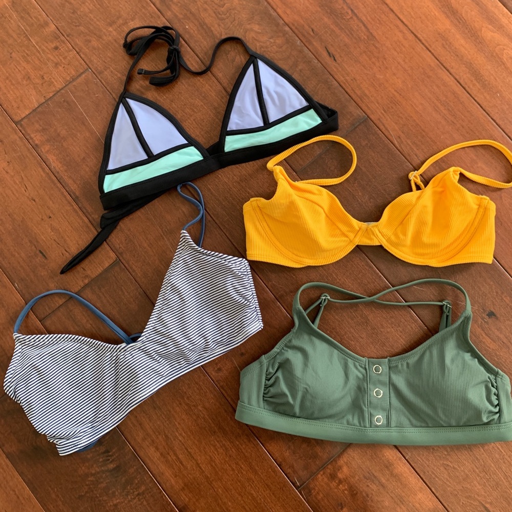 4 Swimsuit Tops - Bundle